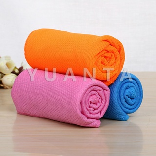 YUANTA ผ้าขนหนูกีฬา ผ้าเย็นซับเหงื่อ ผ้าออกกำลังกาย พร้อมส่ง ผ้าเช็ดหน้า Sports towel [A581]