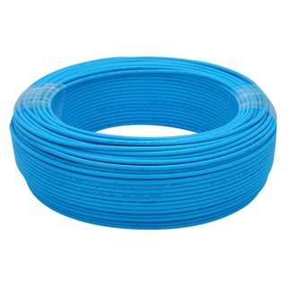 สายไฟ THW สายไฟ THW BCC 60227IEC01 1x2.5 ตร.มม. 100 ม. สีฟ้า สายไฟ งานระบบไฟฟ้า ELECTRIC WIRE THW BCC 60227IEC01 1x2.5SQ