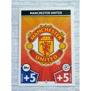 MATCH ATTAX UEFA 2017/18 MANCHESTER UNITED (จำหน่ายแยกใบ)