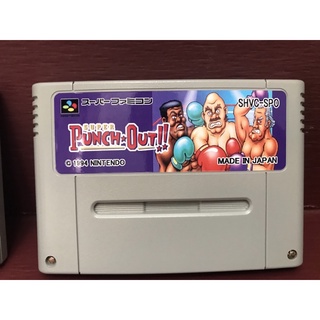 ตลับ SFC Super Punch Out (ตลับทำใหม่)