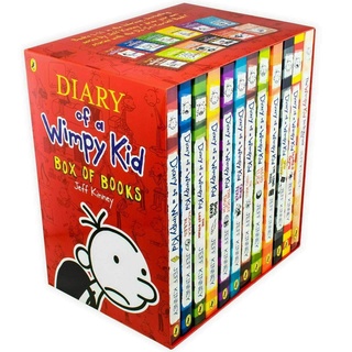 DKTODAY หนังสือ DIARY OF A WIMPY KID COLLECTION (12 BOOKS) ของแท้ 100 %