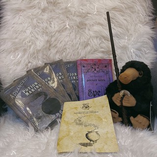 ตําราปรุงยาขั้นสูง"เจ้าชายเลือดผสม" &amp; หนังสือร่ายคาถา &amp; เอกสารแผนการสอน - Harry Potter (แฮร์รี่ พอตเตอร์)