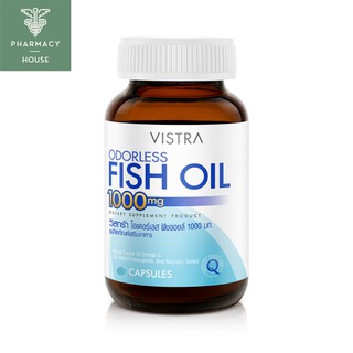 VISTRA Odorless Fish Oil 1000mg 100 capsules