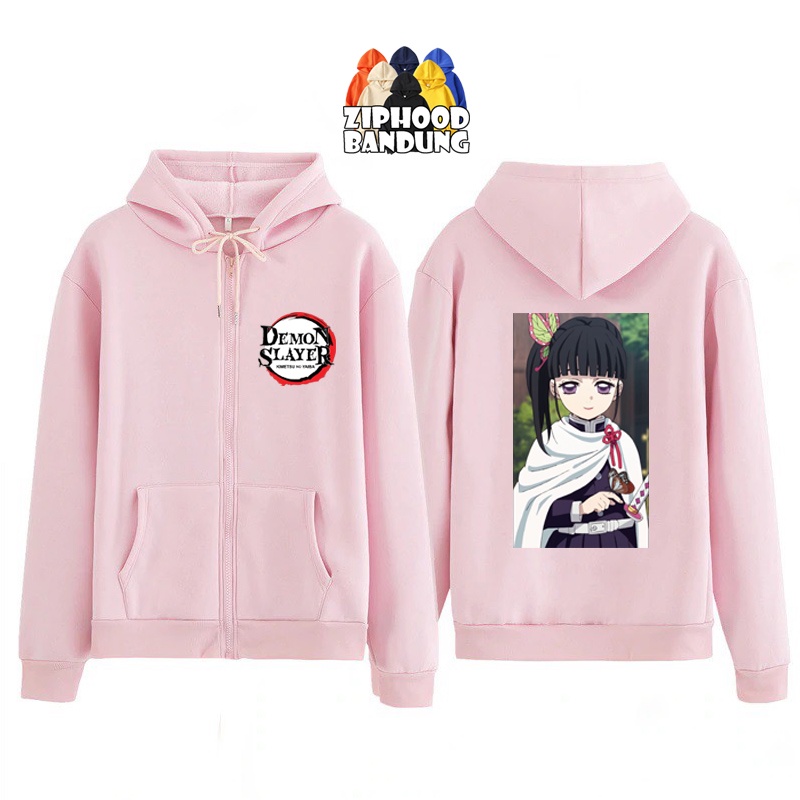 ZIPHOOD BANDUNG - Demon Slayer Kanao Tsuyuuri Anime Girls Zipper Hoodie Jacket 68