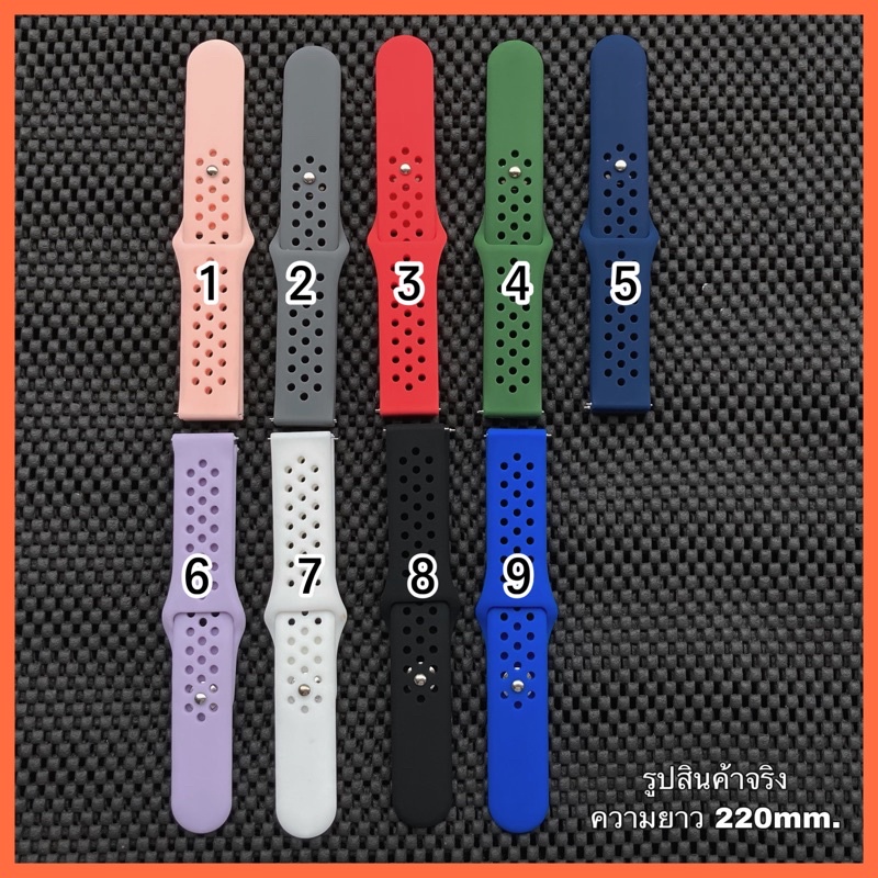สายนาฬิกา Garmin Venu sq /FR245/ 245 music/ Vivoactive3,Vivoactive3 music /FR645 /FR55 /Vivomove Hr /Venu /สาย garmin