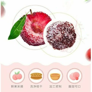 หยางเหมยคลุกน้ำตาล เอี่ยบ๊วยคลุกน้ำตาล (กระปุก180g) 💥พร้อมส่ง💥 冰糖杨梅