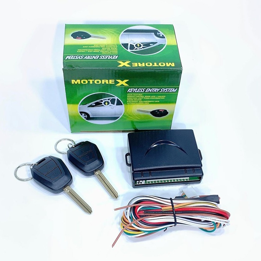 รีโมทเปิดปิดรถยนต์ (เซ็นทรัลล็อค) แบบกุญแจตรง (ร่องกุญแจสำหรับรถ D-max เกือบทุกรุ่น)