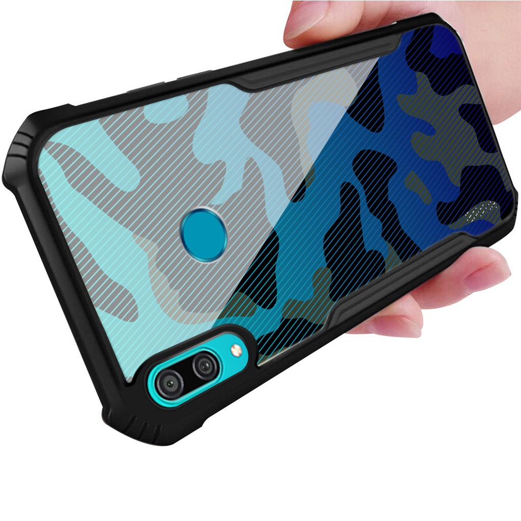 [คลังสินค้าพร้อม] เคสลายพราง Huawei Y7 Y6 Y9 Prime 2019 Y6S P30 Lite Premium Honor 20 9X 8A Nova 5T 