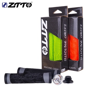 Ztto AG113 ปลอกแฮนด์บาร์ซิลิโคนเจล กันลื่น ทนทาน 22.2 มม. สําหรับจักรยานเสือภูเขา MTB 1 คู่