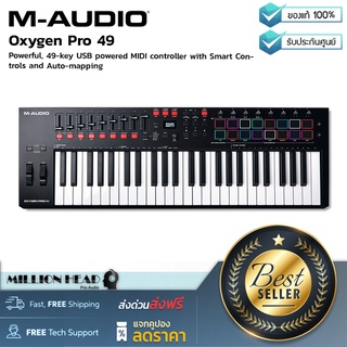 M-Audio : Oxygen Pro 49 by Millionhead (Powerful, 49-key USB powered MIDI controller with Smart Controls and Auto-mapping)