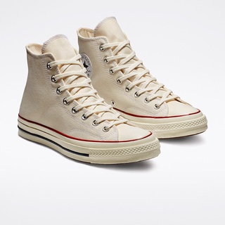 รองเท้า Converse All Star Chuck 70 รองเท้าผ้าใบหุ้มข้อ คอนเวิร์ส 1970s รองเท้าผ้าใบ canvas shoes สีดำ สีขาว