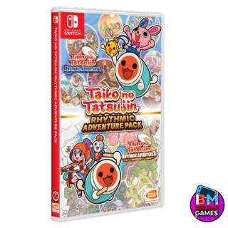 Taiko no tatsujin RHYTHMIC ADVENTURE PACK เกม NINTENDO SWITC พร้อมส่งคะ