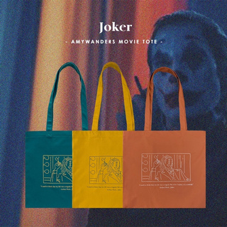 Amywanders กระเป๋าผ้า Joker - movie wanders tote