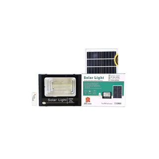 JD-8300 Solar lights โคมไฟโซล่าเซลล์ 300w สปอร์ตไลท์โซล่าเซลล์ โคมไฟสนาม ไฟLED โซล่าเซลล์ แผงโซล่าเซลล์ รับประกัน 3 ปี