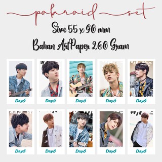 โฟโต้การ์ดโพลารอยด์ ลายศิลปินเกาหลี Kpop Day6 Serious Day 6