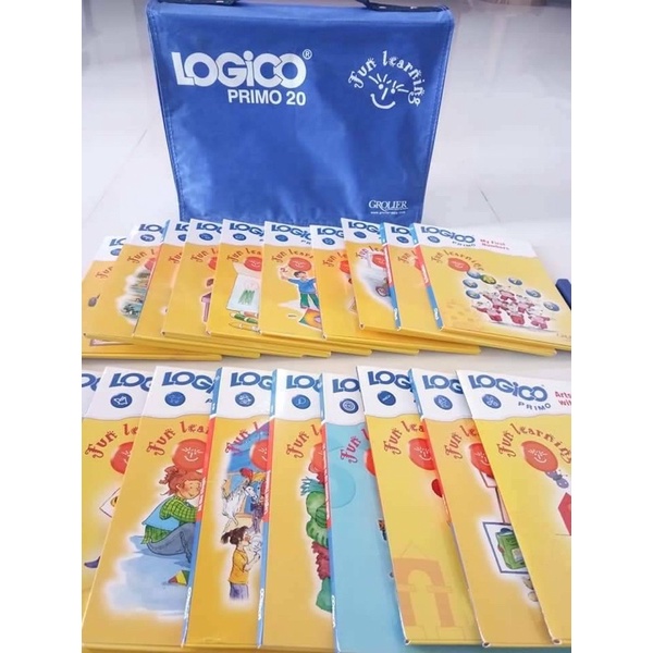 LOGICO Primo เกมอัจฉริยะเสริมทักษะ ชุด 20 เล่ม *มือสอง*