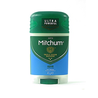 Mitchum โรลออน ระงับกลิ่นกายผู้ชาย(แบบแท่งเนื้อครีม) กลิ่นไอซ์เฟรช (Ice Fresh Deodorant Stick )