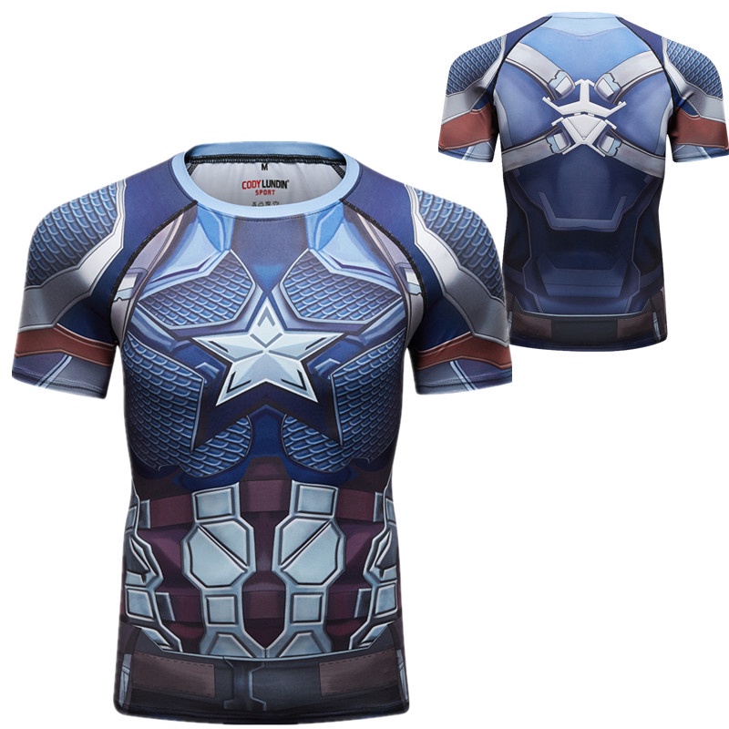 ผู้ชายผู้หญิงแห้งเร็วเสื้อยืดซูเปอร์ฮีโร่สไปเดอร์แมน 3ง รูปแบบกีฬายิมเหมาะกับเพาะกาย เสื้อผู้หญิง เสื้อยืด ผู้ชาย ราคาถูก ผู้หญิงฟิตเนสเสื้อยื - รูปที่ 6