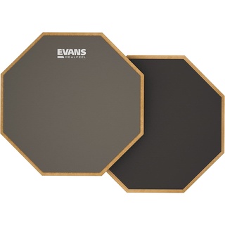 แป้นยางซ้อมกลอง EVANS รุ่น RF-12Dขนาด 12นิ้วแบบ 2ด้านจากอเมริกา