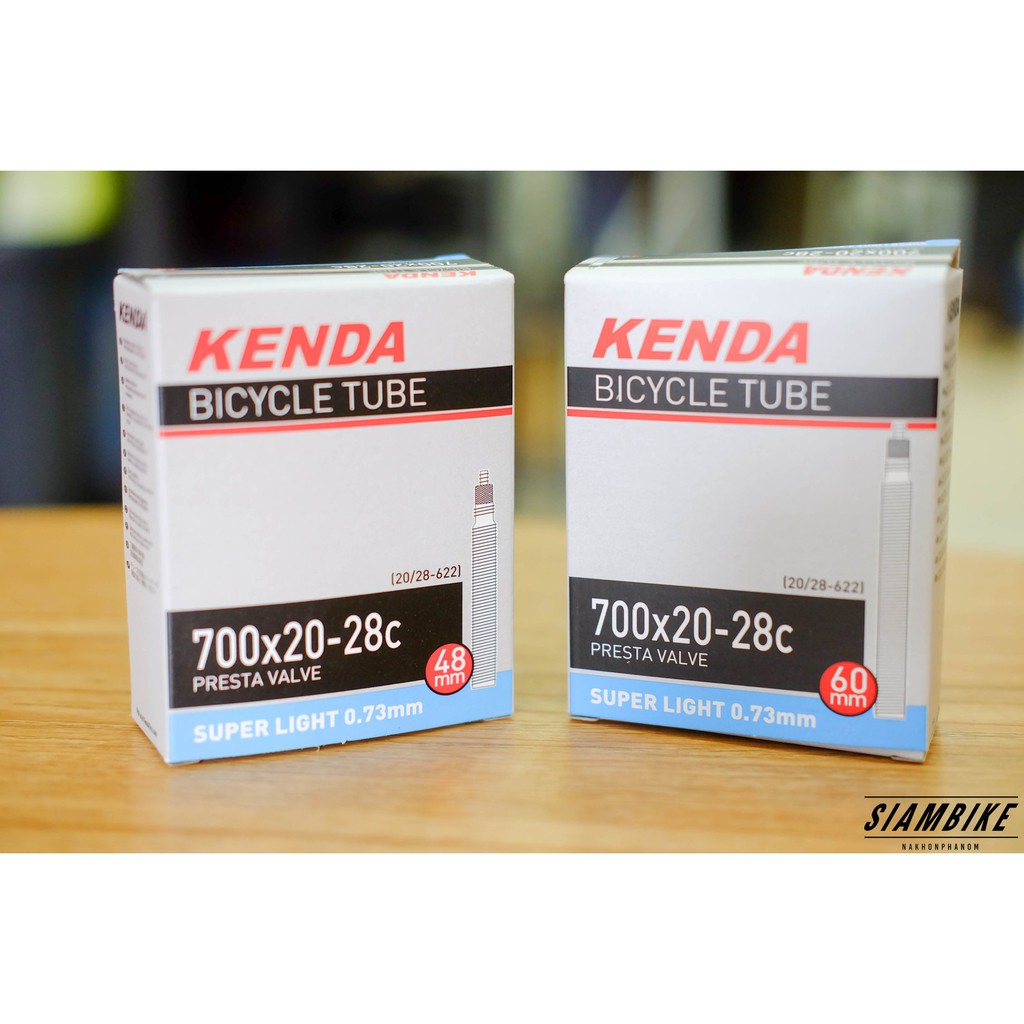 ยางใน KENDA Super Light ยางในเสือหมอบ Kenda คุณภาพนำเข้าจากประเทศไต้หวัน