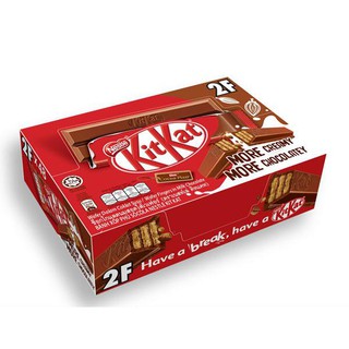 คิทแคท ช็อกโกแลตสอดไส้เวเฟอร์ ขนาด 17กรัม ยกแพ็ค 24ชิ้น KITKAT CHOCOLATE WAFER