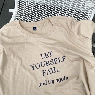 เสื้อยืด let yourself Fail | sherbet.teeshop