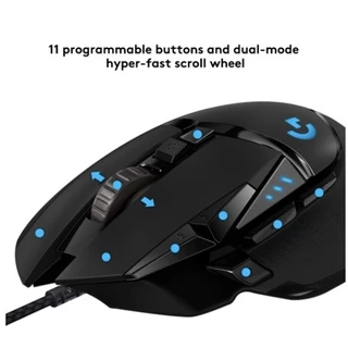LOGITECH G502 HERO RGB Gaming Mouse เม้าส์สำหรับนักเล่นเกม Warranty 2 - y
