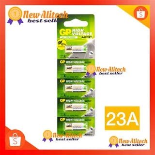 New ถ่าน GP CR2032 27A GP 23A LR44 ของแท้100% Alkaline Battery 12V. ถ่านกริ่งไร้สาย รีโมตรถยนต์ Car Remote Door Remote