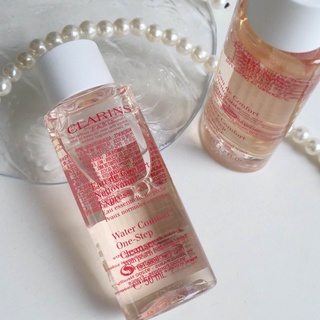 Clarins Water Comfort One Step Cleanser 50ml. คลีนซิ่งทำความสะอาดเครื่องสำอางสูตรน้ำ