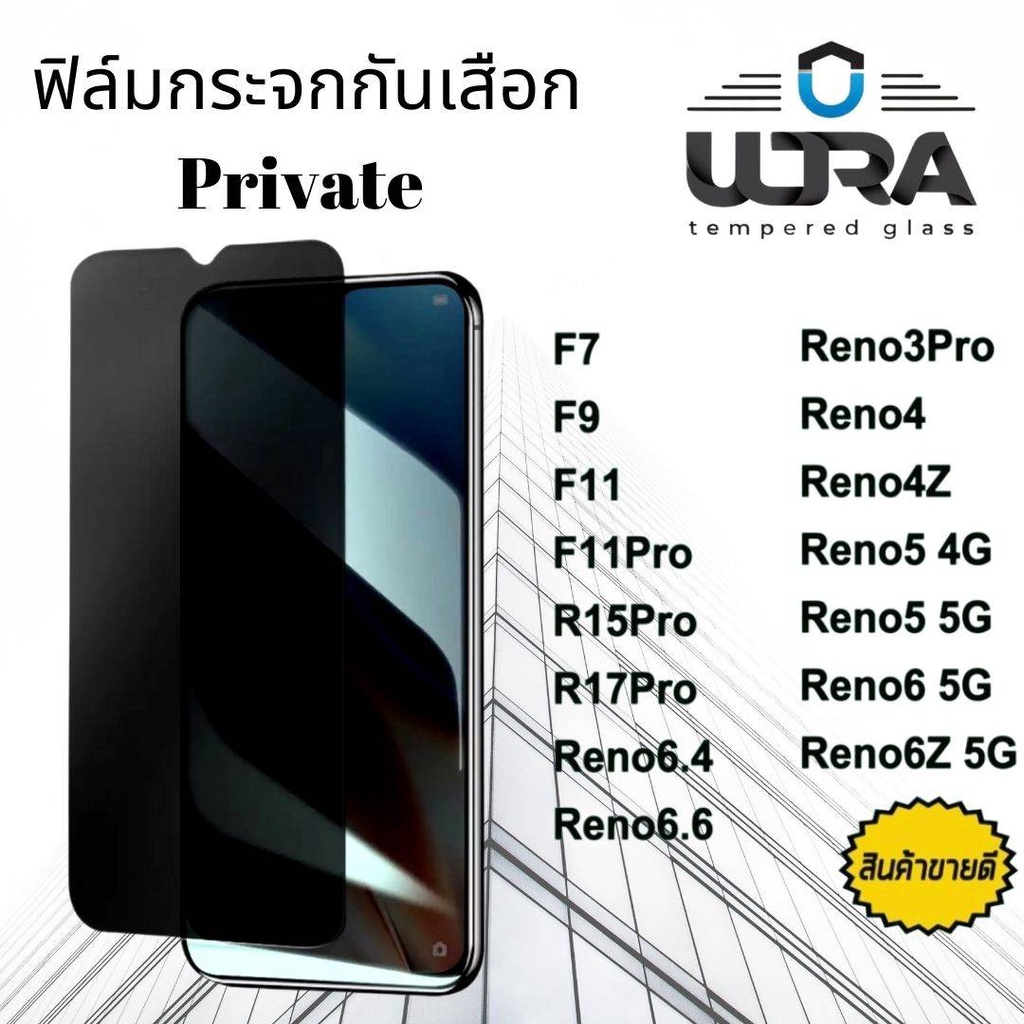 ฟิล์มกันเสือก OPPo f7,f9,f11,f11pro,r15pro,r17pro,reno2,reno3,reno4,reno4z,reno5,reno6,reno6z ฟิล์มก