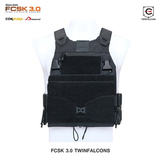 เสื้อเกราะปลดไว FCSK 3.0 Plate Carrier ( Twinfalcons ) [ TW-VT23 ] วัสดุผ้า Delustering Cordura 500D จัดส่งฟรี