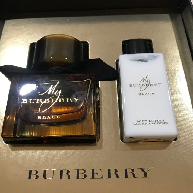 My Burberry Black Eau de Parfum Gift Set 50ml น้ำหอมแท้💯% #Burberry Black