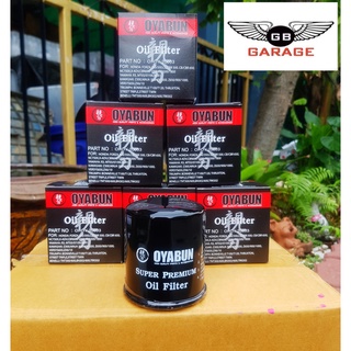 กรองน้ำมันเครื่อง OYABUN สำหรับรถ HONDA , YAMAHA , KAWASAKI , BENELLI , TRIUMPH