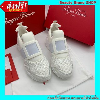 🔥 ราคาส่ง งานตรงปก เป๊ะมาก🔥  รองเท้า Roger Vivier Viv Run Sneaker Size 36 - 40 Full Set Option