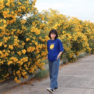 เสื้อยืดครอปเสื้อยืดพิมพ์ลายแฟชั่นเสื้อยืดสไตล์เกาหลี 🍋LEMONADE น่ารักไม่ไหวววว พร้อมส่ง!! ผ้าcotton100%S-5XL