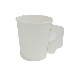 แก้วกระดาษขาวมีหูจับ 6.5 ออนซ์ (50 ใบ)/ERROR White paper mug with handle 6.5 oz. (50 pieces)