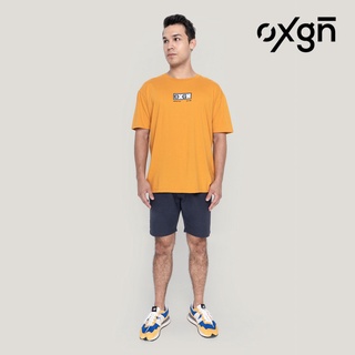 เสื้อผ้าผช○✿(zhae)OXGN Easy Fit Logo T-Shirt With Special Print เสื้อยืดคอกลมS-5XL