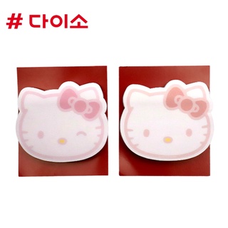 Daiso korea Hello kitty เฮลโล คิตตี้ โพสต์อิท โน้ต กาว