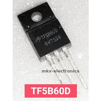 (1ตัว) AOTF5B60D , TF5B60D , ไอจีบีที IGBT 5A 600V TO-220FP (รหัสสินค้า M02714)