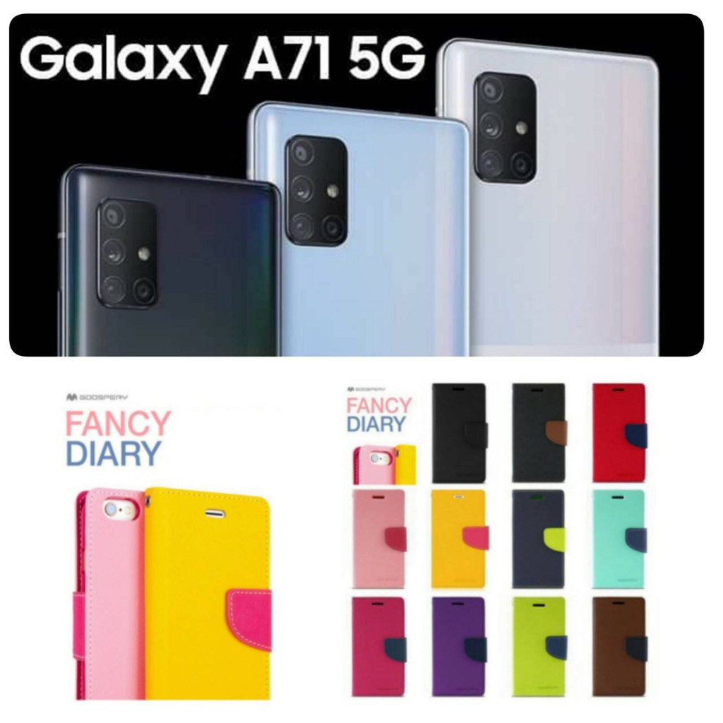 Samsung Galaxy A71 MERCURY Goospery Jelly Case TPU ฝาหลัง กันลอย เรียบหลู (ของแท้100%)
