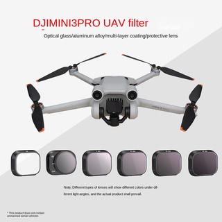 ฟิลเตอร์เลนส์ CPL อะลูมิเนียมอัลลอย ปรับได้ อุปกรณ์เสริม สําหรับ Dji Mini 3Pro ND8 16 32 64