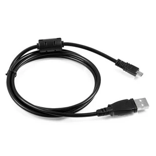 สายเคเบิล ชาร์จ และรับส่งข้อมูล สำหรับ กล้อง Nikon, Panasonic, CasioCable Mini USB 8 pin