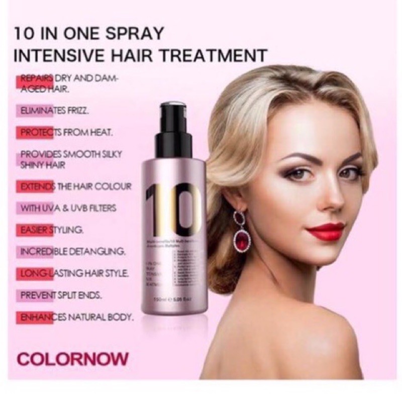 Cynos 10 in 1 Spray Hair Treatment 200ml ทรีทเม้นท์บำรุงผมแบบเร่งด่วน ไม่ต้องล้างออก