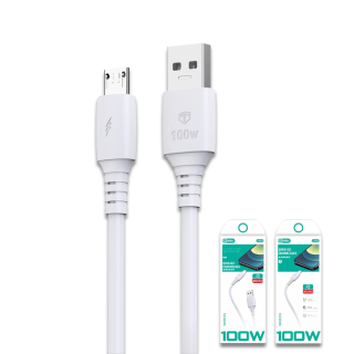 ⚡พร้อมส่ง⚡สายชาร์จ 6A 100W Fast Charging Cable ชาร์จด่วน สายชาร์จแฟลช Micro/Type C สายชาร์จข้อมูล