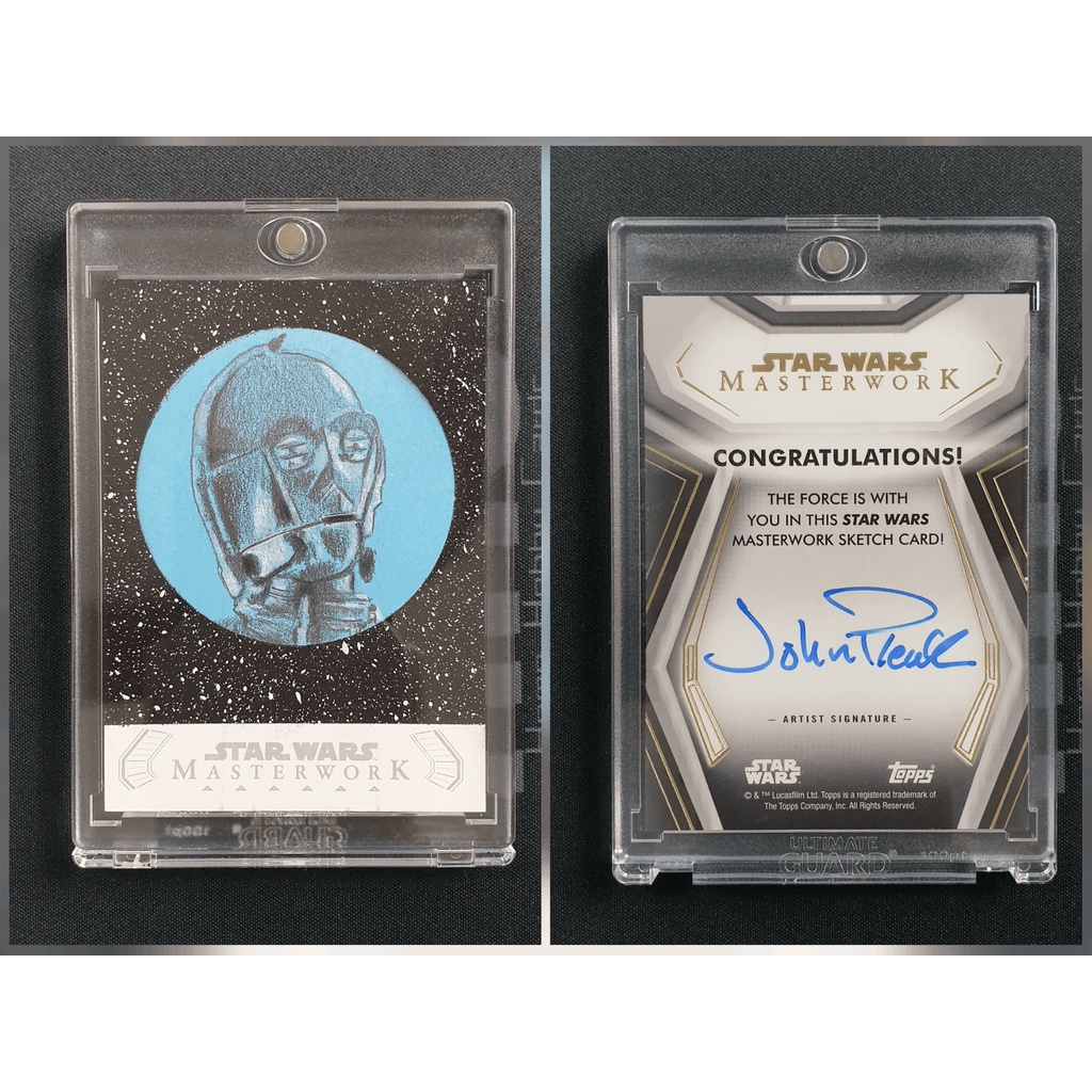 Topps Star Wars Sketch Card (Masterwork) Shopee Thailand