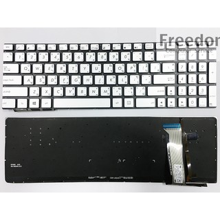 KEYBOARD ASUS คีย์บอร์ด Asus N551JQ N551JW N551JX N551ZU N551 N552 N751 N752 G551 GL551 GL552 GL771 G771 GL752 (ไทย-อังก