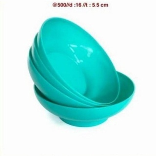 TUPPERWARE ลดราคาจํากัด ชามทัปเปอร์แวร์ ลายดอกบานเย็น (1 ชิ้น) - tosca 500 มล.