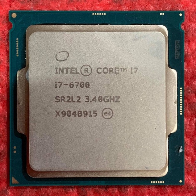 CPU Socket 1151 - Core i7 6700 3.4GHz ฟรีซิลิโคลน