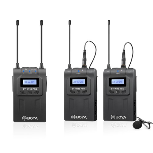 Boya BY-WM8 Pro-K2 Wireless microphone system (Warranty 1 year)