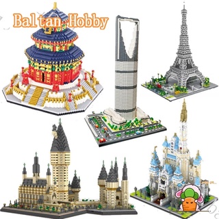 Baltan X3 yz world architecture dubai dubai tower double tower robui arc de triomphe london bridge big ben pyramid Building (part-2) ของเล่นตัวต่อ ขนาดเล็ก